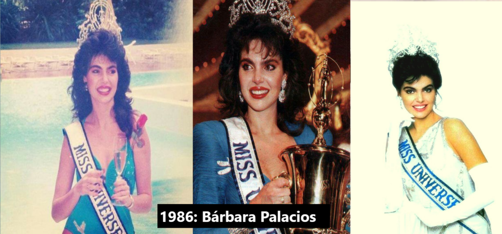 1986: Bárbara Palacios
