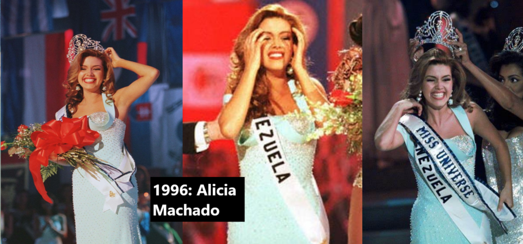 1996: Alicia Machado
