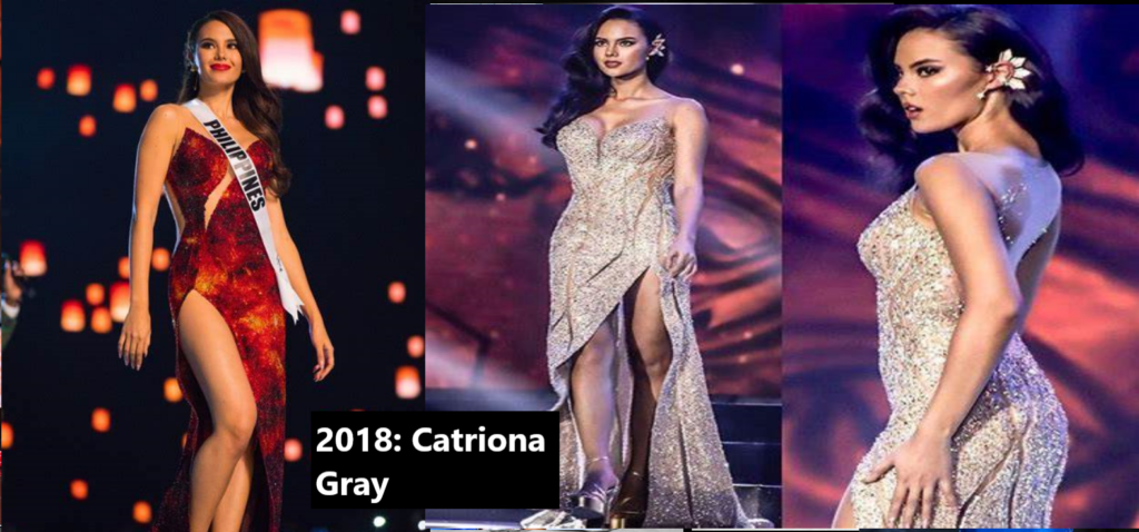 2018: Catriona Gray