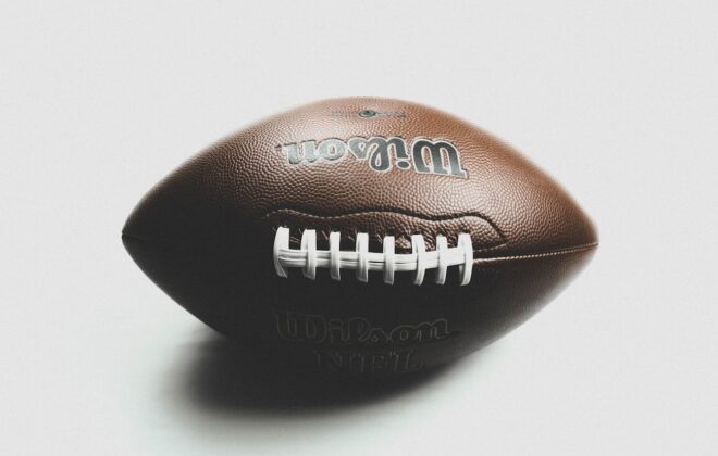 football ball on the white surface