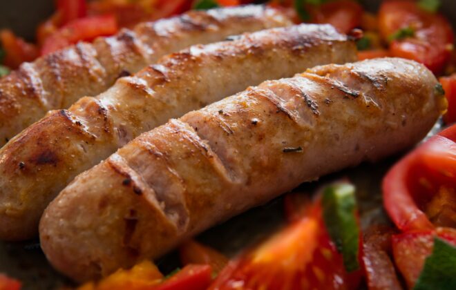 cooked sausage